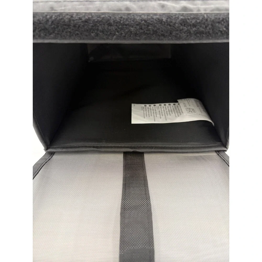 4 pack IKEA Skubb Storage Box Black Fabric Closet Organizer Bin with Mesh Front